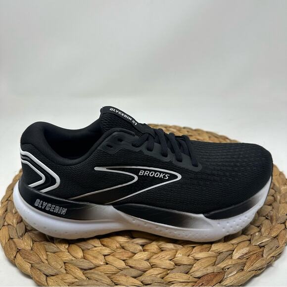 Brooks Shoes Brooks Glycerin 2 Running Shoes Black White Size 75